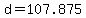 d+=+107.875