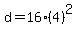 d+=+16%284%29%5E2