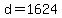 d+=+1624