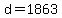 d+=+1863