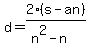 d+=+2%28s-an%29%2F%28n%5E2-n%29