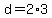 d+=+2%2A3
