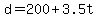 d+=+200+%2B+3.5t