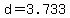 d+=+3.733