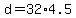 d+=+32%2A4.5