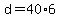 d+=+40%2A6