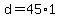 d+=+45%2A1