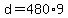 d+=+480%2A9