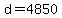 d+=+4850