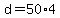 d+=+50%2A4