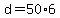 d+=+50%2A6