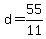 d+=+55%2F11