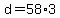 d+=+58%2A3
