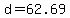 d+=+62.69