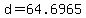 d+=+64.6965