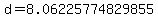 d+=+8.06225774829855