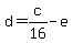 d+=+c%2F16+-+e