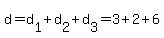 d+=+d%5B1%5D+%2B+d%5B2%5D+%2B+d%5B3%5D+=+3+%2B+2+%2B+6