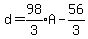 d+=+expr%2898%2F3%29A+-+56%2F3