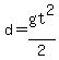 d+=+gt%5E2%2F2