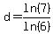 d+=+ln%287%29%2Fln%286%29