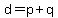 d+=+p%2Bq