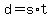 d+=+s%2A+t