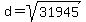 d+=+sqrt%2831945%29