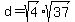 d+=+sqrt%284%29%2Asqrt%2837%29