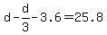 d-d%2F3-3.6=25.8