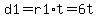 d1=r1%2At=6t