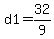 d1+=+32%2F9