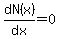 dN%28x%29%2Fdx+=+0