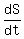 dS%2Fdt