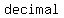 decimal