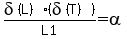 \"delta%28L%29%2FL1%2A%28delta%28T%29%29=alpha\"