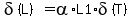 \"delta%28L%29=alpha%2AL1%2Adelta%28T%29\"
