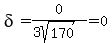 delta=0%2F%283sqrt%28170%29%29=0