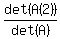 det%28A%282%29%29%2Fdet%28A%29