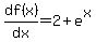 df%28x%29%2Fdx+=+2+%2B+e%5Ex+