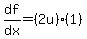 df%2Fdx=%282u%29%281%29