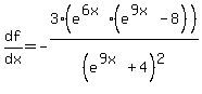 df%2Fdx=-3%28e%5E%286x%29%28e%5E%289x%29-8%29%29%2F%28e%5E%289x%29%2B4%29%5E2