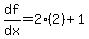 df%2Fdx=2%282%29%2B1