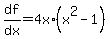 df%2Fdx=4x%2A%28x%5E2-1%29