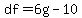 df=6g-10