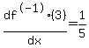 df%5E-1%283%29%2Fdx+=+1%2F5