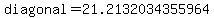 diagonal=21.2132034355964