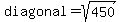 diagonal=sqrt%28450%29