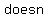 doesn%27t