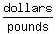 dollars%2Fpounds
